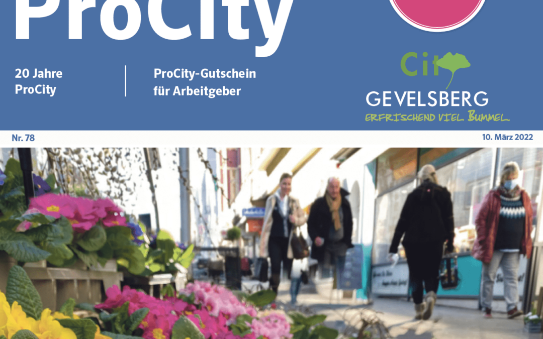 ProCity-Magazin zum Frühlingsmarkt!